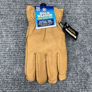 West Chester Grain Leather Gloves Men’s Size Large Posi-Therm Cold Weather NEW